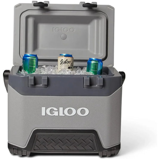 Igloo Heavy-Duty 25 Qt BMX Ice Chest Cooler with Cool Riser Technology Multifunctional Storage Box Accessories Tackle
