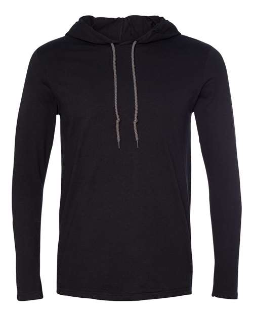 Softstyle® Lightweight Hooded Long Sleeve T-Shirt