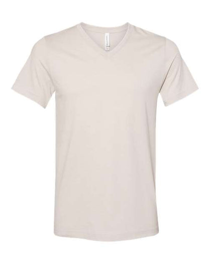 Heather CVC V-Neck Tee