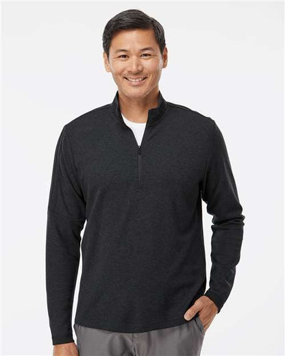 Adidas 3-Stripes Quarter-Zip Sweater