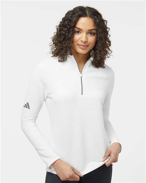 Adidas Women's Spacer Quarter-Zip Pullover