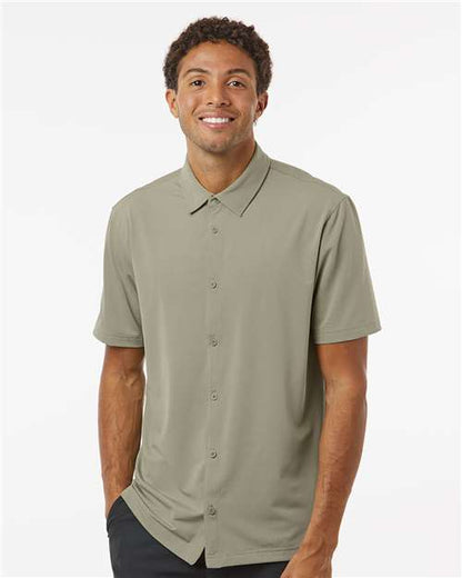 Adidas Button Down Short Sleeve Shirt