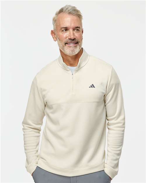 Adidas Ultimate365 Textured Quarter-Zip Pullover