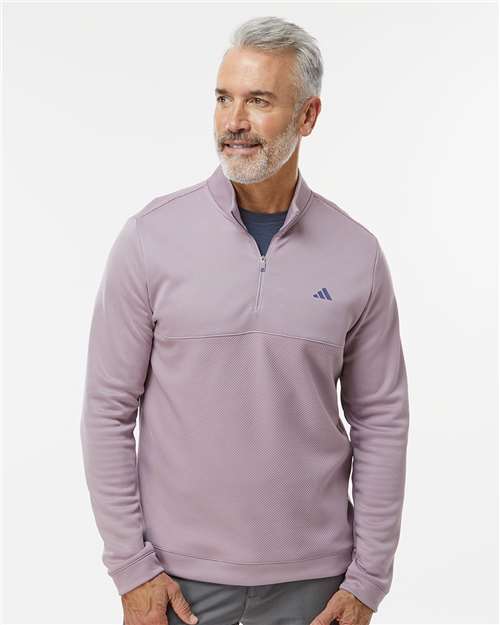 Adidas Ultimate365 Textured Quarter-Zip Pullover