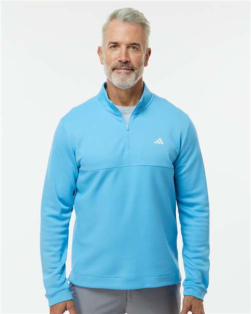 Adidas Ultimate365 Textured Quarter-Zip Pullover