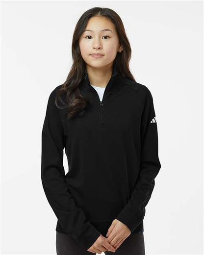 Adidas Youth Quarter-Zip Pullover