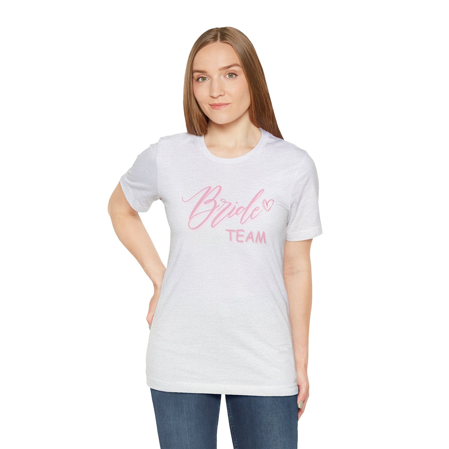 Bride Team Shirt Bridal Part T Shirt Jersey Short Sleeve Tee