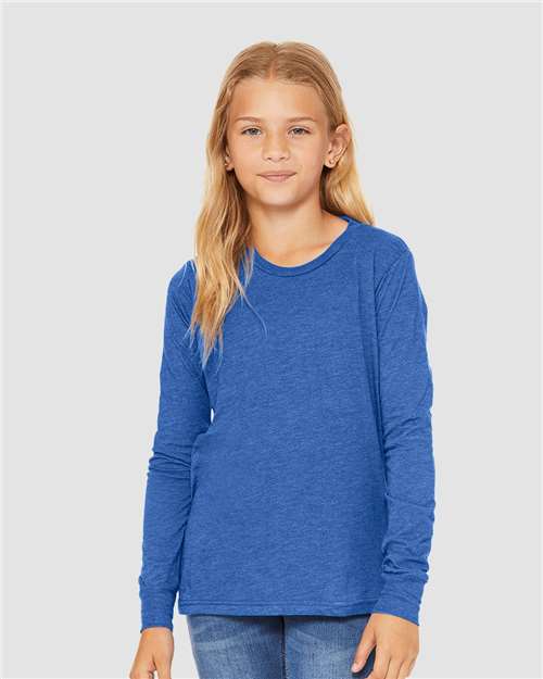 Youth Triblend Long Sleeve Tee