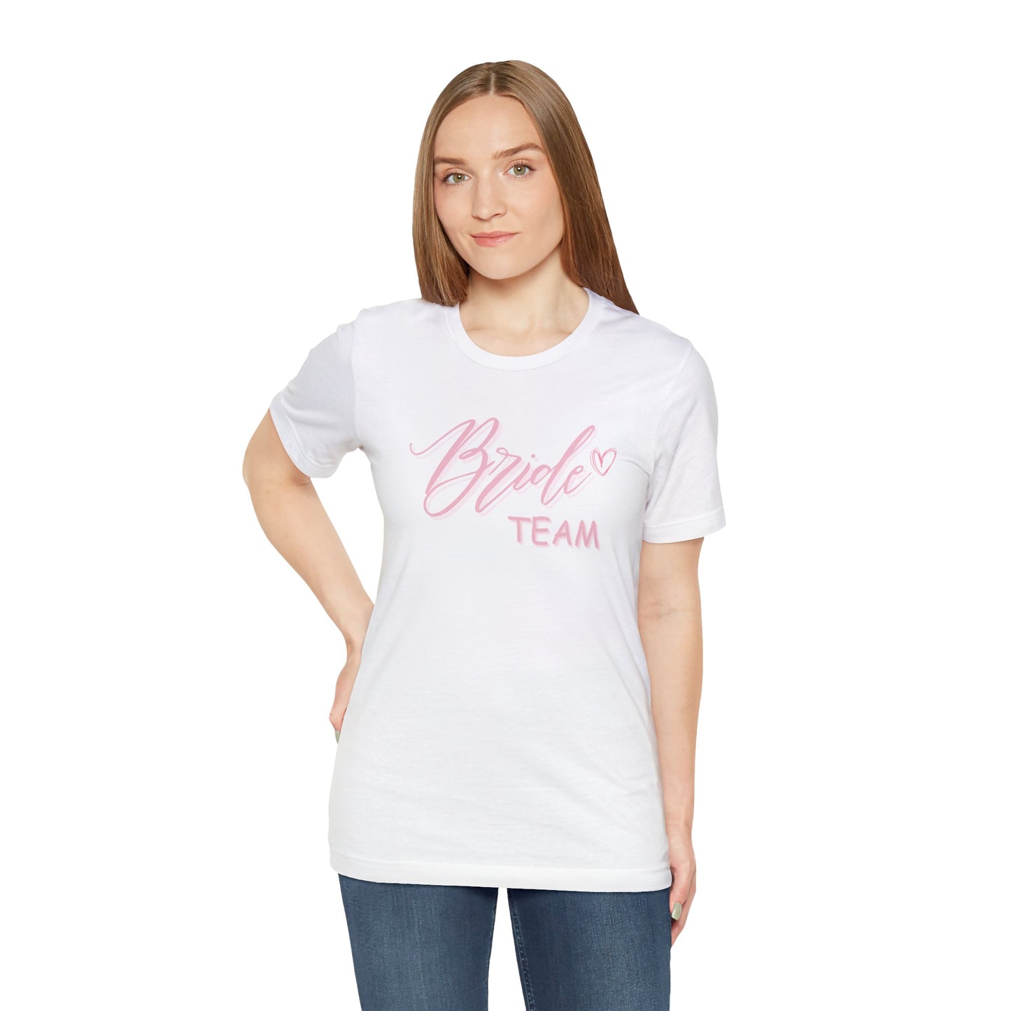 Bride Team Shirt Bridal Part T Shirt Jersey Short Sleeve Tee