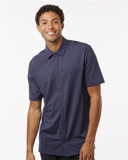 Adidas Button Down Short Sleeve Shirt