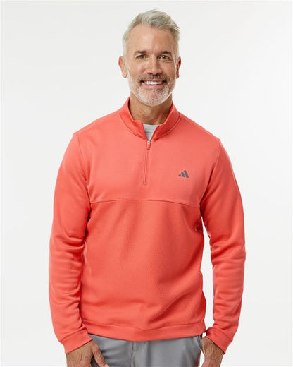 Adidas Ultimate365 Textured Quarter-Zip Pullover