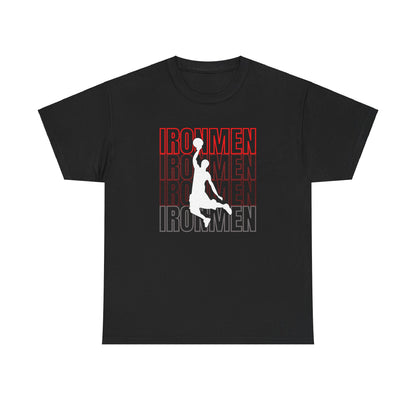 Ironmen Basketball Shirt Unisex Cotton Tee Basketball Shirt