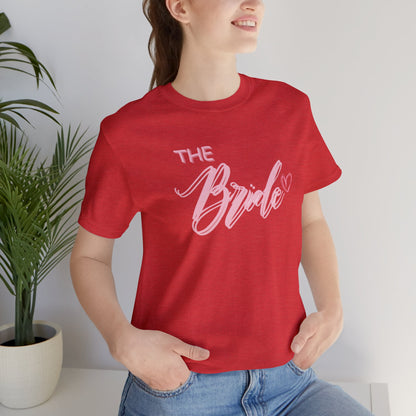 The Bride Shirt Bachelorette TShirt Jersey Short Sleeve Tee