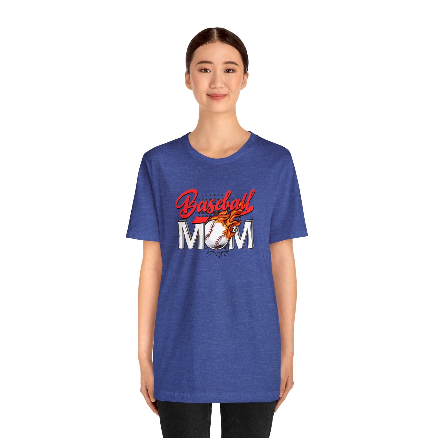 Baseball Mom Shirt, Baseball Shirt Jersey Short Sleeve Tee