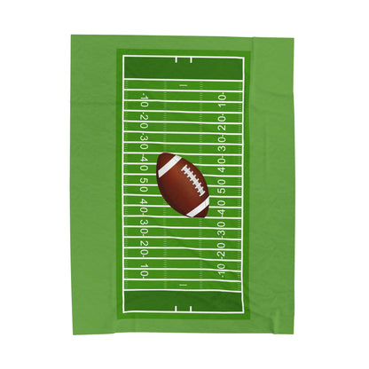 Football Blanket Velveteen Plush Blanket Cozy Blanket