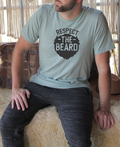 Respect the Beard Mens Tee Shirt