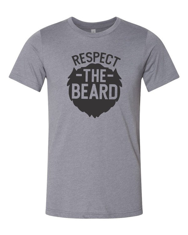 Respect the Beard Mens Tee Shirt