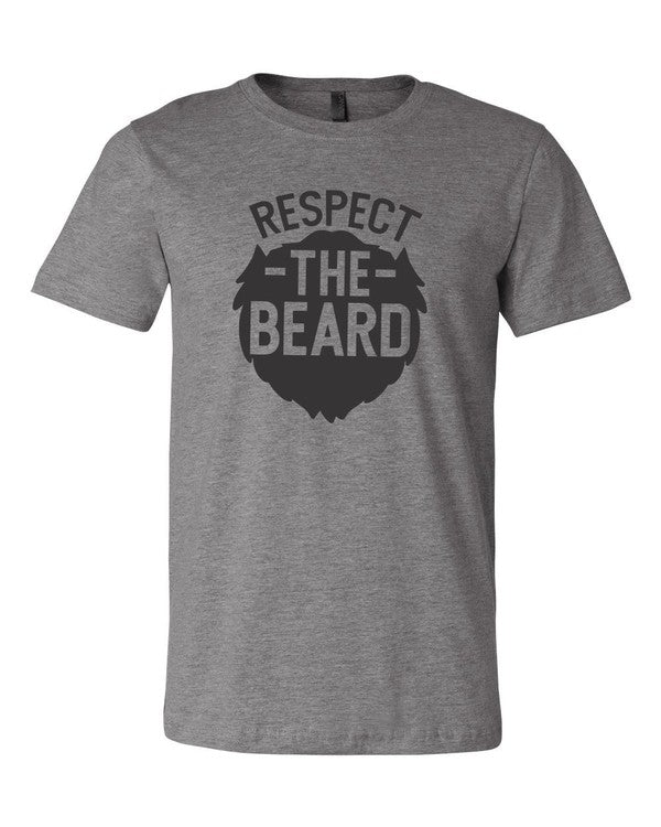 Respect the Beard Mens Tee Shirt