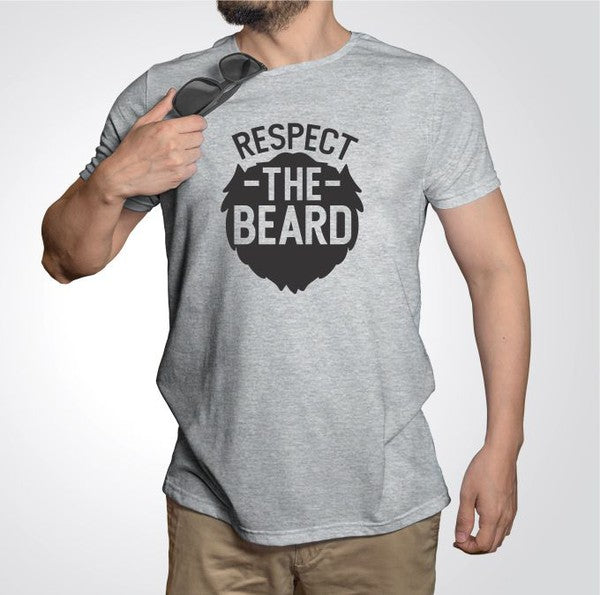 Respect the Beard Mens Tee Shirt