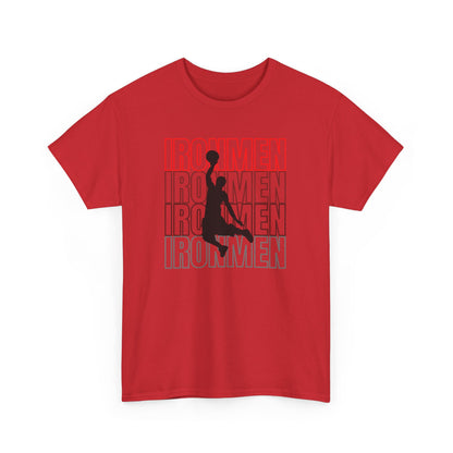 Ironmen Basketball Shirt Unisex Cotton Tee Basketball Shirt