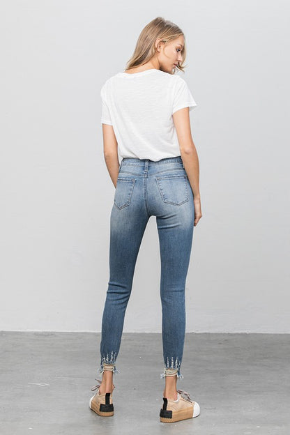 Insane Gene HIGH STRETCH MID RISE SKINNY JEANS