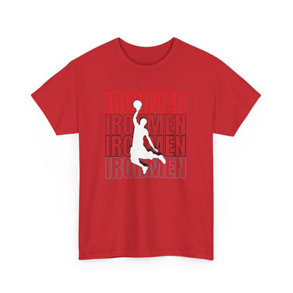 Ironmen Basketball Shirt Unisex Cotton Tee Basketball Shirt