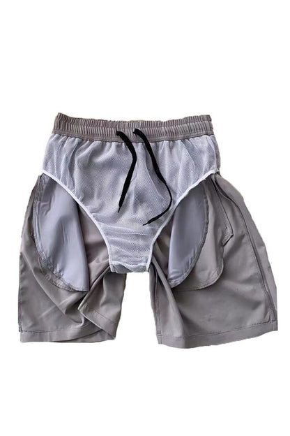 WEIV Active Sports Performance Running Short