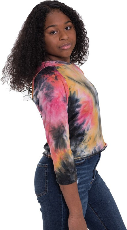 KIDS TIE - DYE HOODIE