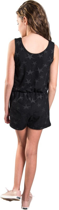 KIDS STAR LACE ROMPER