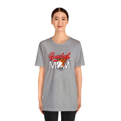 Baseball Mom Shirt, Baseball Shirt Jersey Short Sleeve Tee