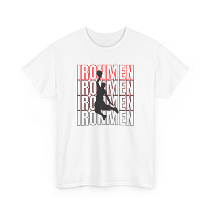 Ironmen Basketball Shirt Unisex Cotton Tee Basketball Shirt