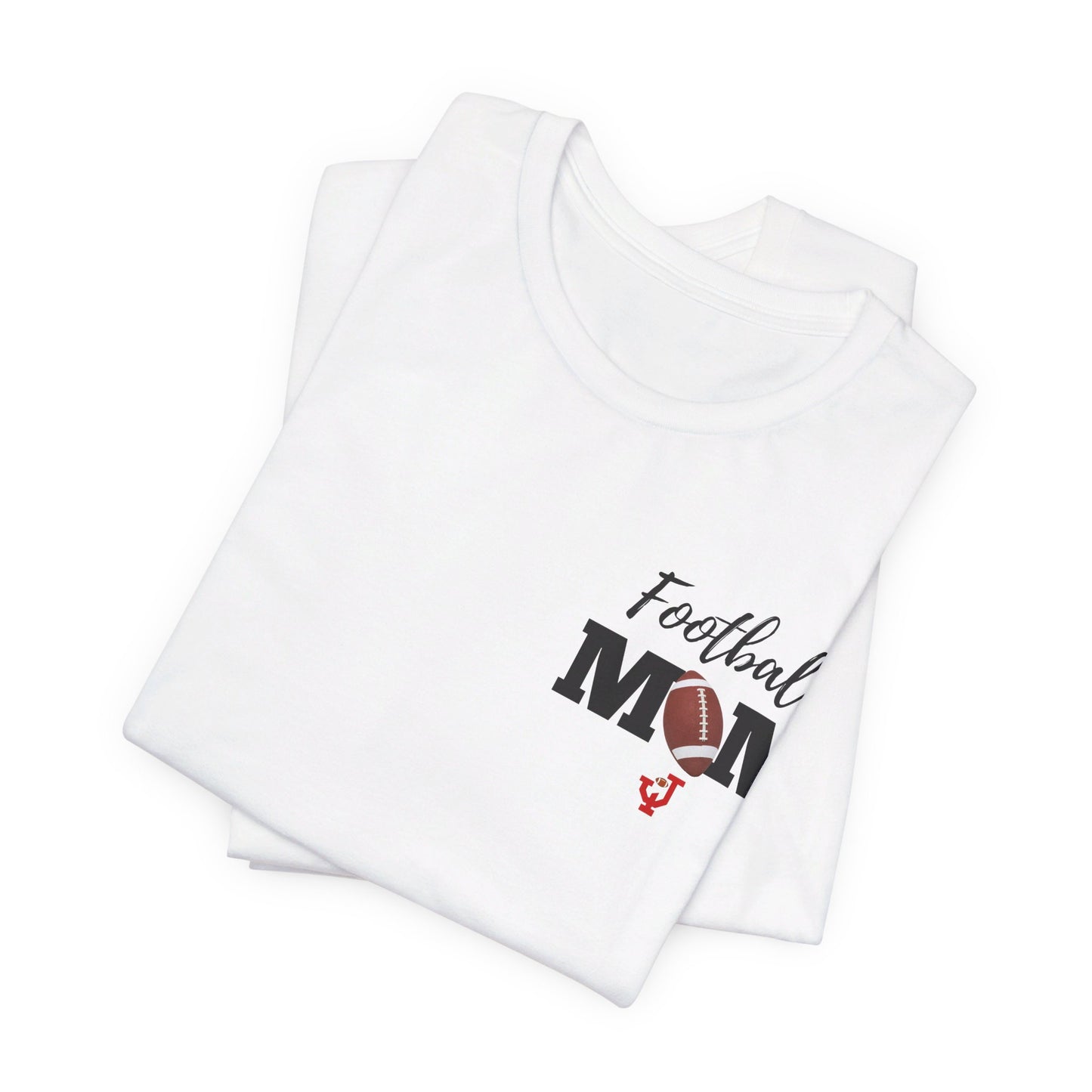 Personalized Custom Football Mom Unisex Jersey Short Sleeve Tee Shirt Bella & Canvas