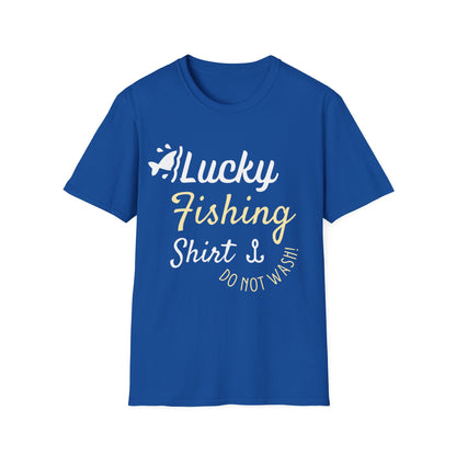 Lucky Fishing Shirt Unisex Softstyle T-Shirt