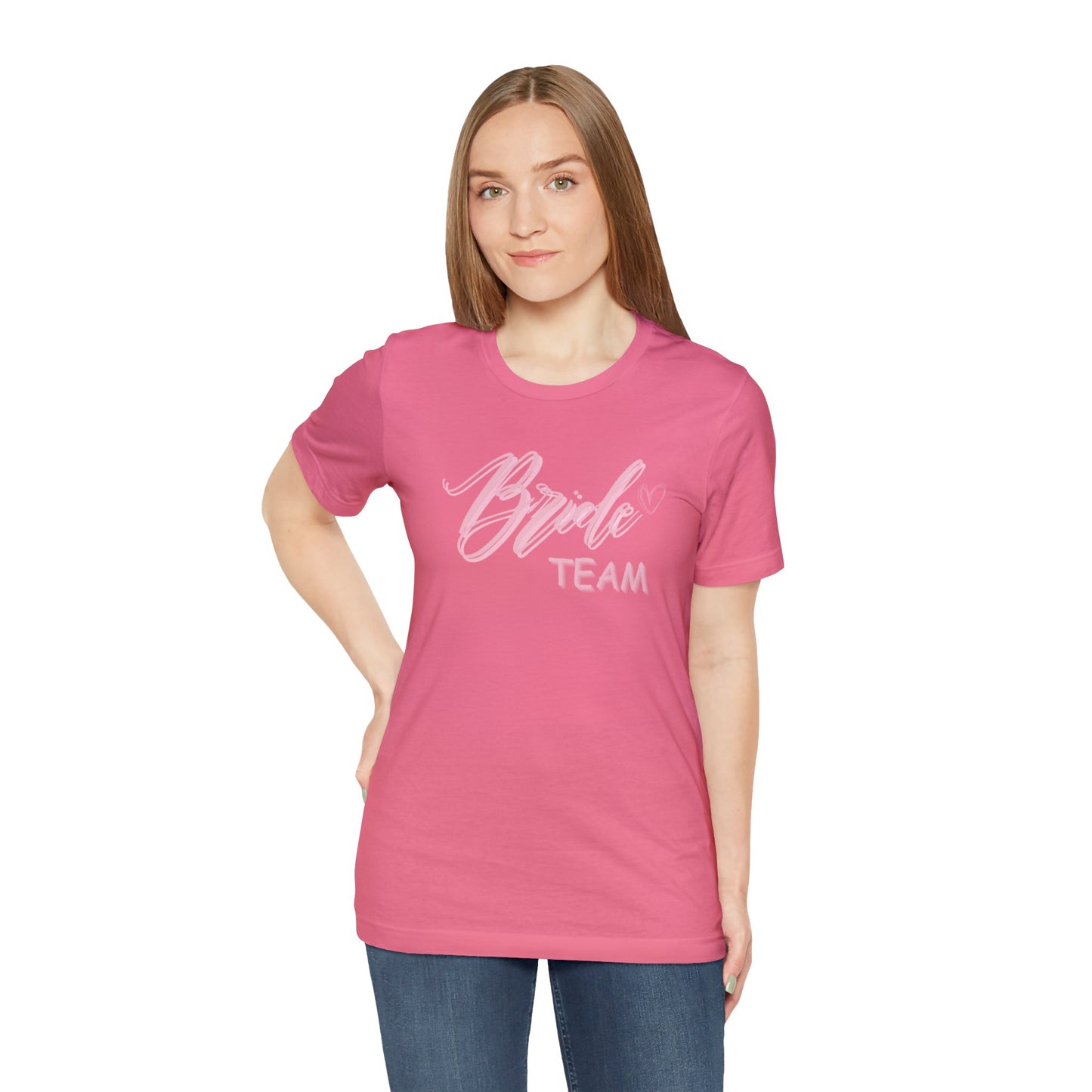 Bride Team Shirt Bridal Part T Shirt Jersey Short Sleeve Tee