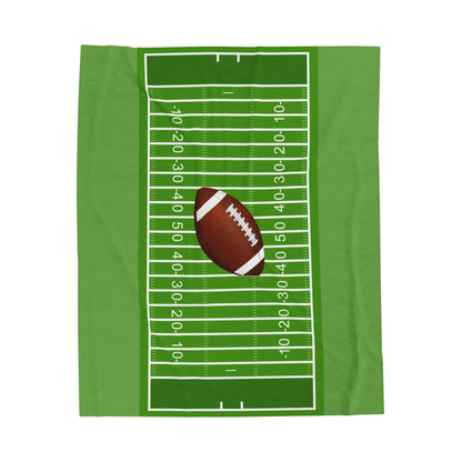 Football Blanket Velveteen Plush Blanket Cozy Blanket