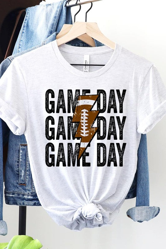 Football Game Day Unisex Short Sleeve Shirt Comfortable Women