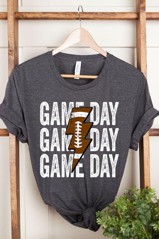 Football Game Day Unisex Short Sleeve Shirt Comfortable Women