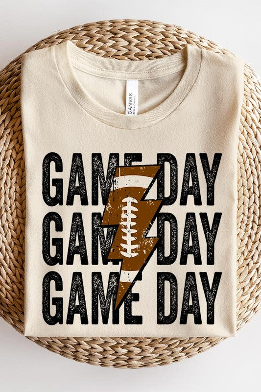 Football Game Day Unisex Short Sleeve Shirt Comfortable Women