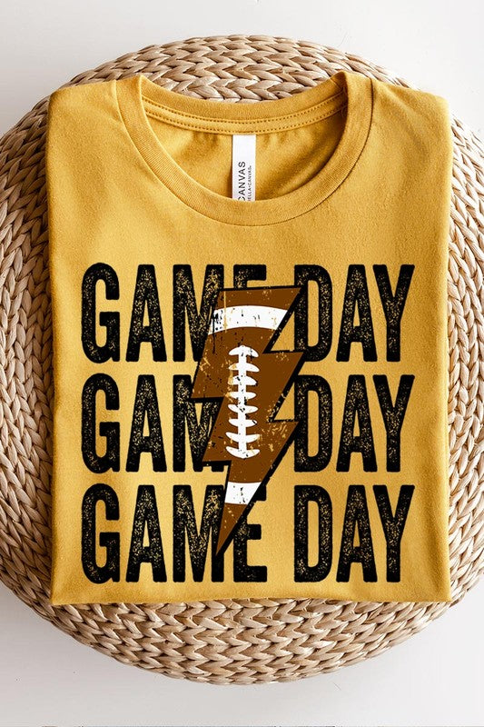 Football Game Day Unisex Short Sleeve Shirt Comfortable Women