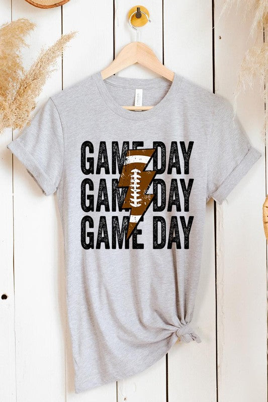 Football Game Day Unisex Short Sleeve Shirt Comfortable Women