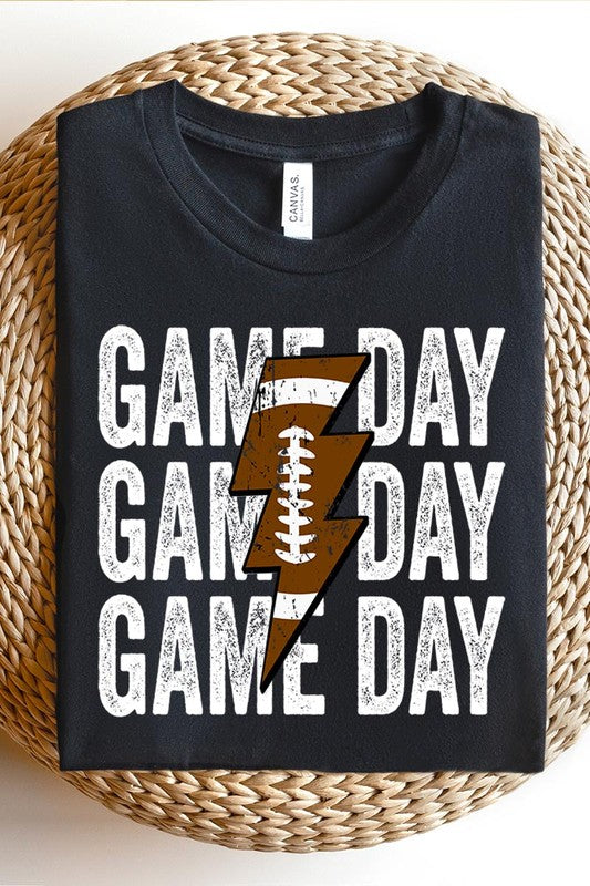 Football Game Day Unisex Short Sleeve Shirt Comfortable Women