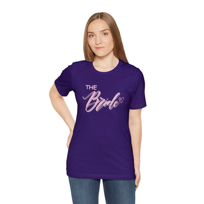 The Bride Shirt Bachelorette TShirt Jersey Short Sleeve Tee