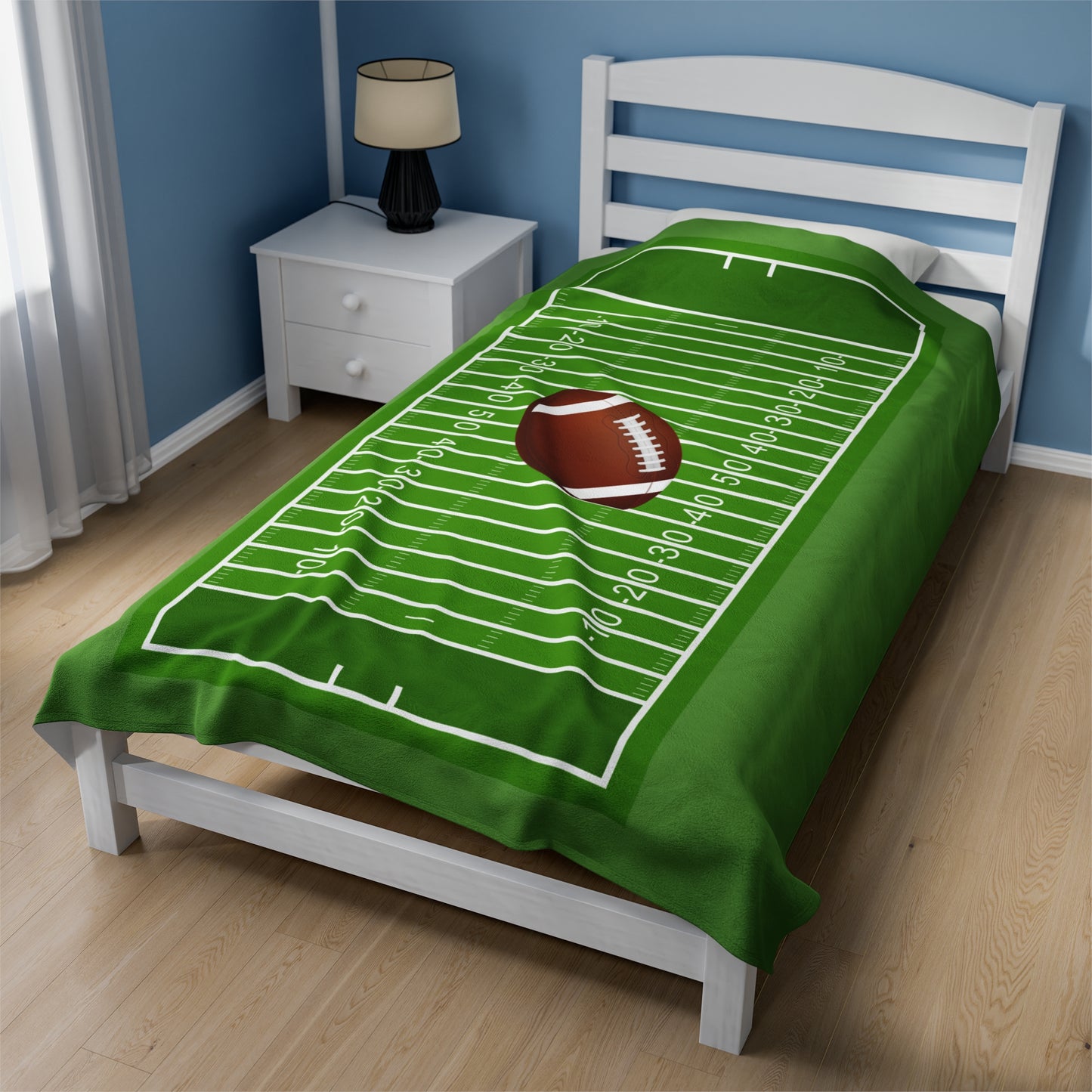 Football Blanket Velveteen Plush Blanket Cozy Blanket