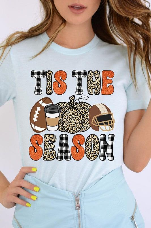 Tis The Season Football Short Sleeve Shirt