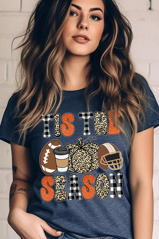 Tis The Season Football Short Sleeve Shirt