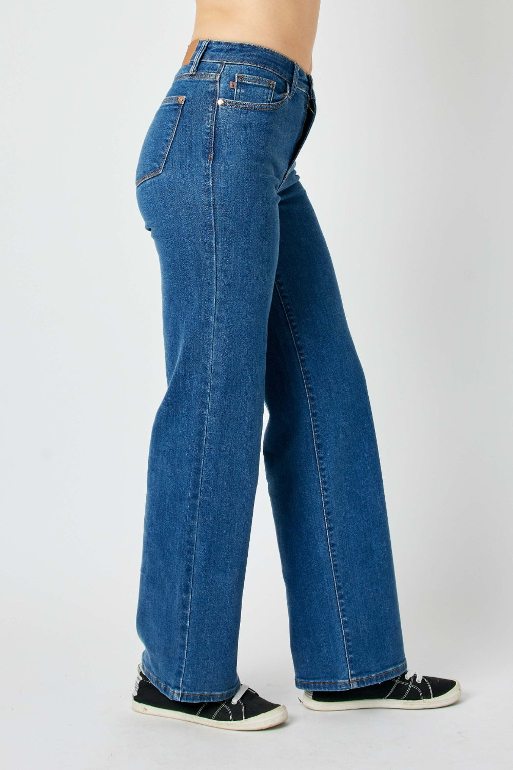 Judy Blue Full Size High Rise Straight Jeans - 82553