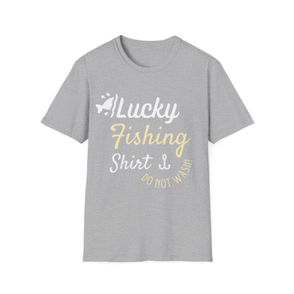 Lucky Fishing Shirt Unisex Softstyle T-Shirt