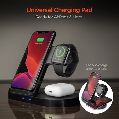 Hypergear 3-in-1 Wireless Charging Dock Phone Charger