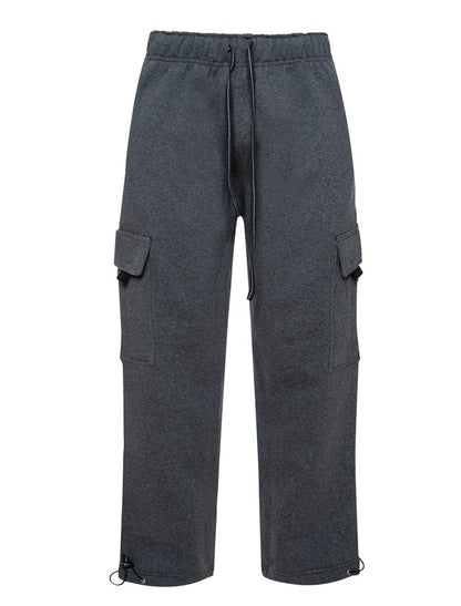 Heavyweight Fleece Cargo Mens Pants