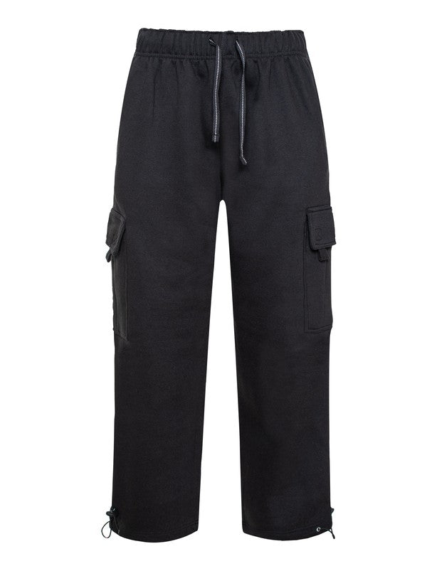 Heavyweight Fleece Cargo Mens Pants